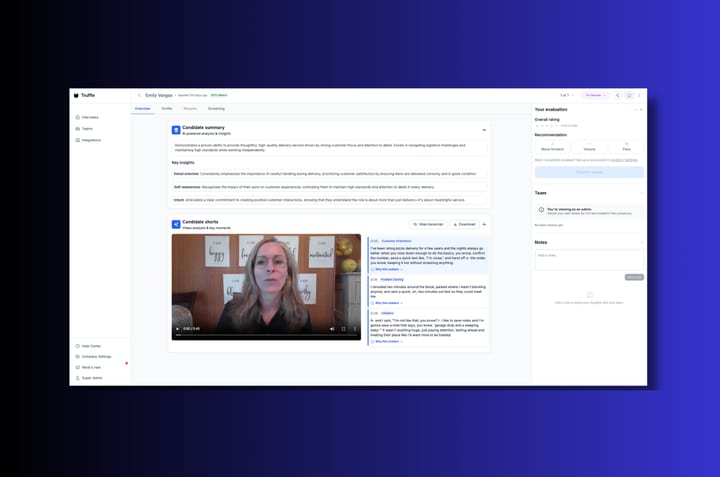 Video assessment: How to screen candidates with real signal